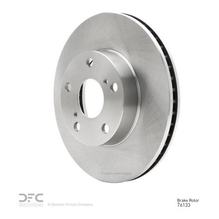 Dynamic Friction Co Disc Brake Rotor - Dynamic Friction Company 600-76133 600-76133